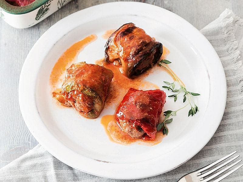 Karışık Sebzeli Sarma Köfte