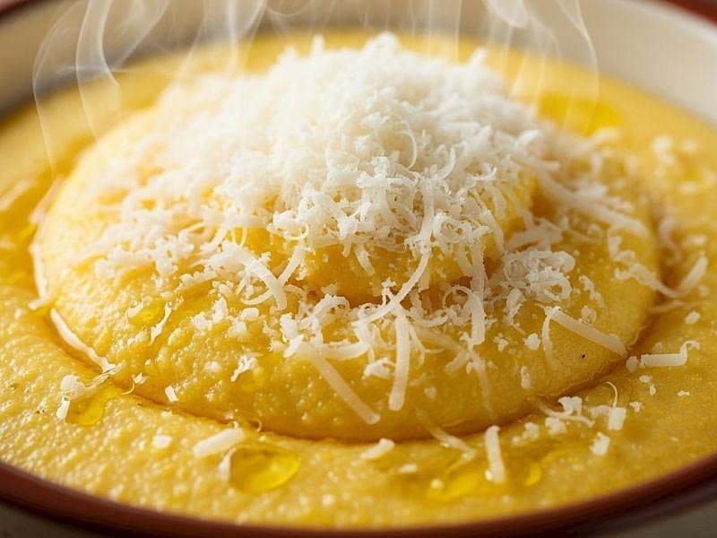 Kaşarlı Polenta