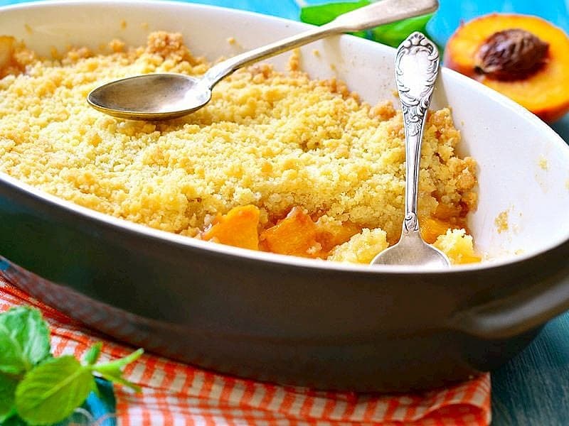 Kayısı Crumble