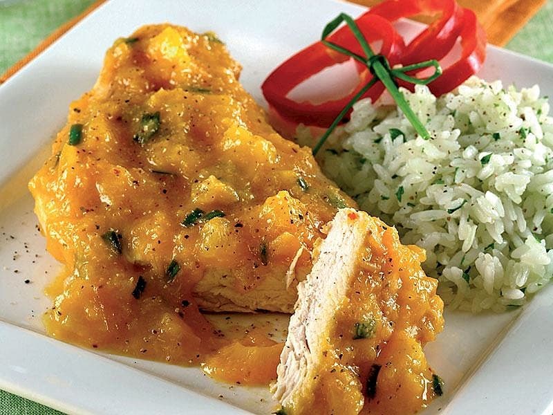 Kayısı Soslu Tavuk Eti