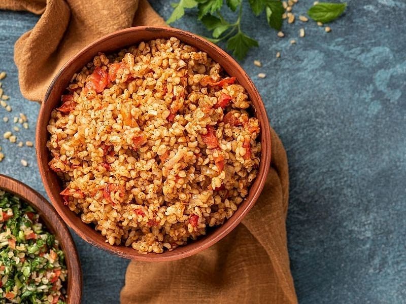 Kaymaklı Bulgur Pilavı