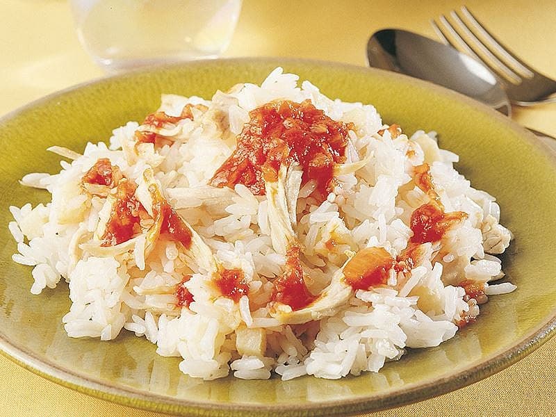 Kaz Etli Pilav