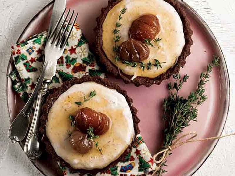 Kestaneli Tart