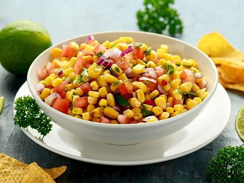 Kırmızı Soğanlı Meksikan Salatası