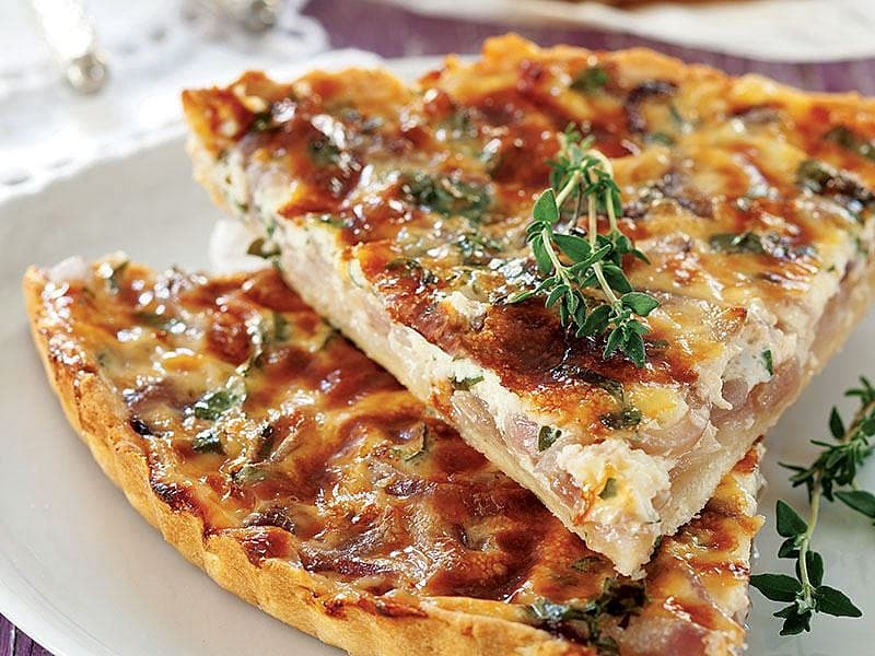 Kırmızı Soğanlı Tart