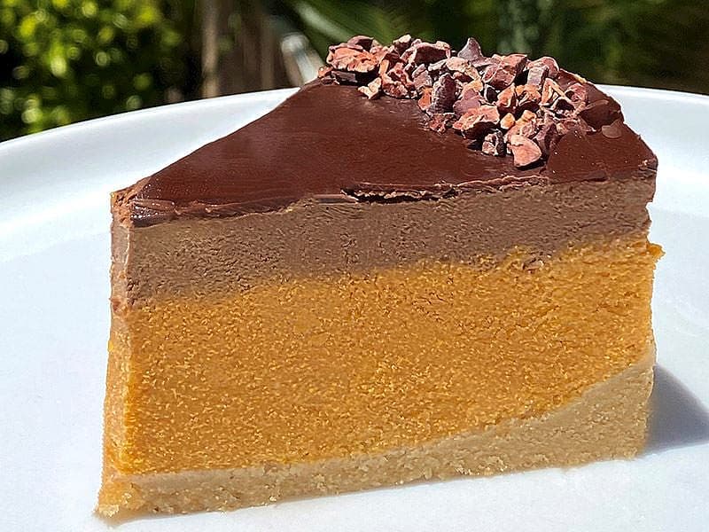 Kıtır Çikolatalı Balkabağı Cheesecake