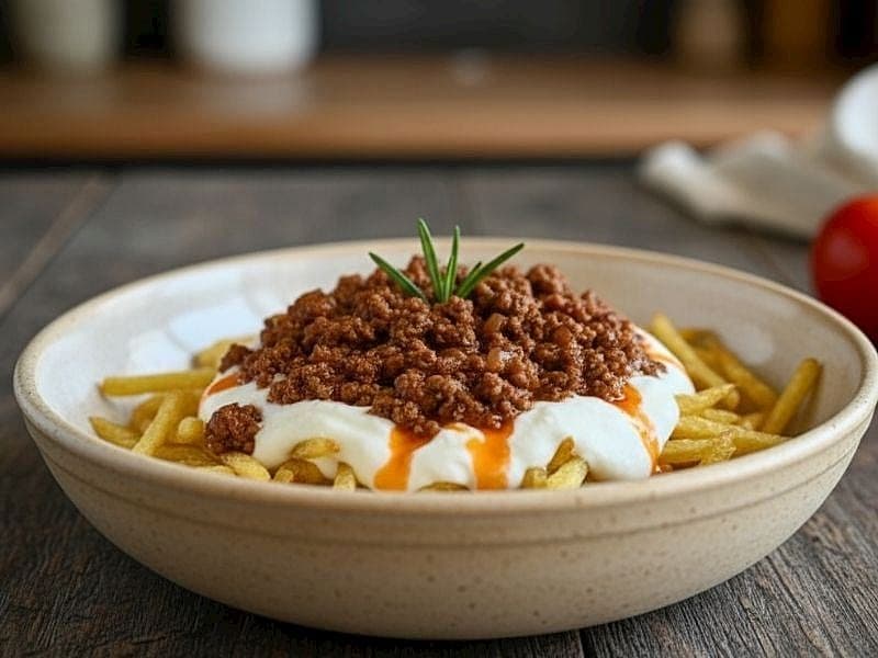 Kıymalı Çökertme Kebabı
