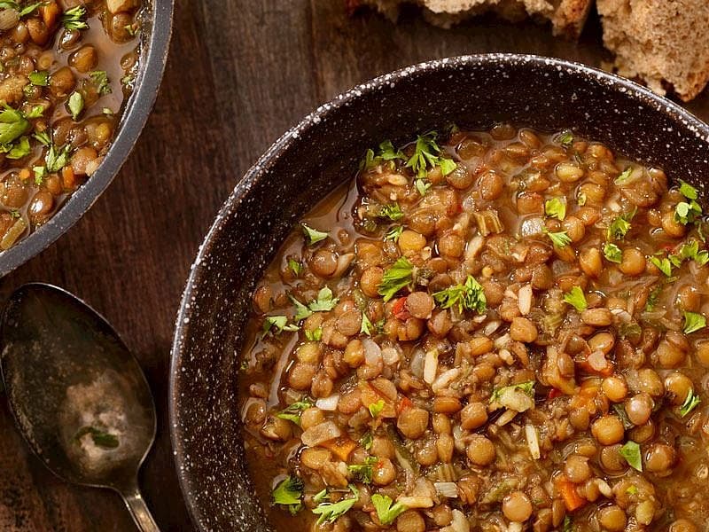 Kıymalı Yeşil Mercimek Yemeği