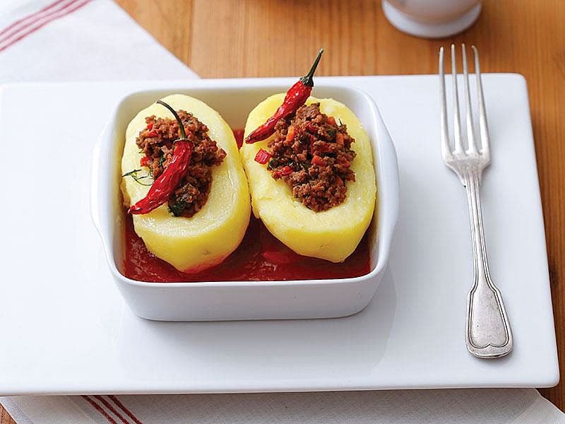 Kıymalı Patates Dolması