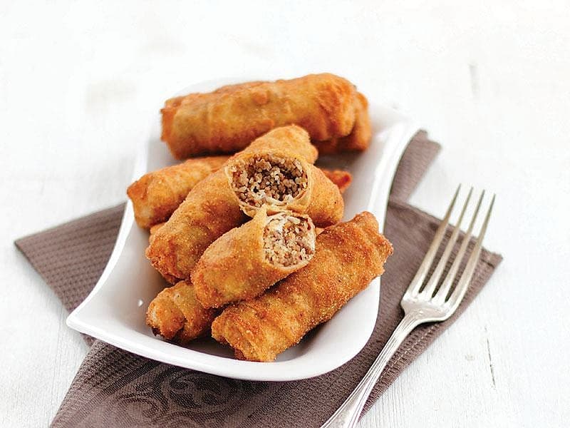 Kıymalı Ve Cevizli Börek