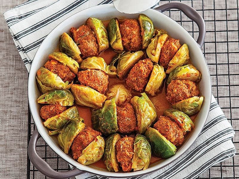 Köfteli Brüksel Lahanası