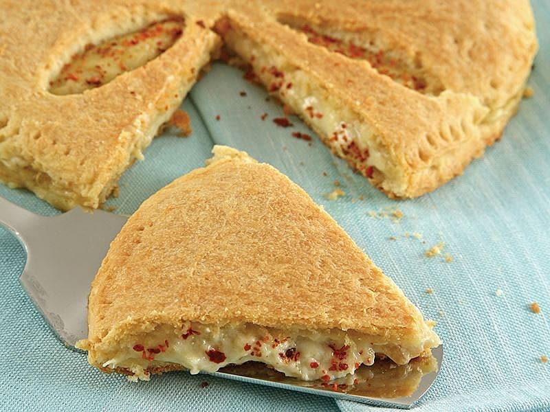Közleme Usulü Patlıcanlı Börek