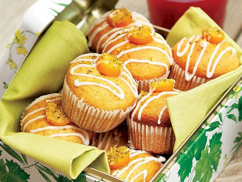 Kumkuatlı Muffin