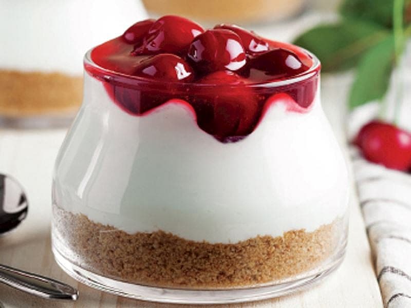 Kupta Vişneli Cheesecake