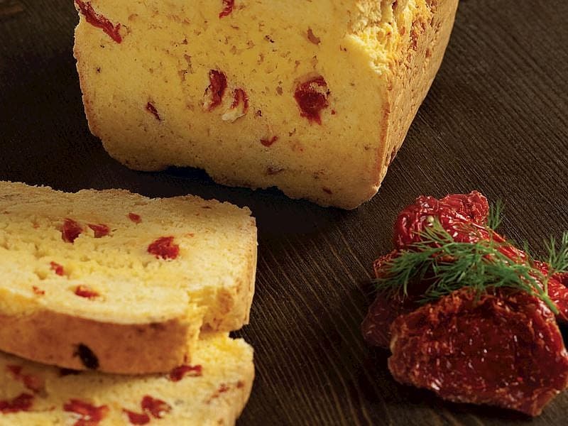 Kurutulmuş Domatesli Glutensiz Ekmek