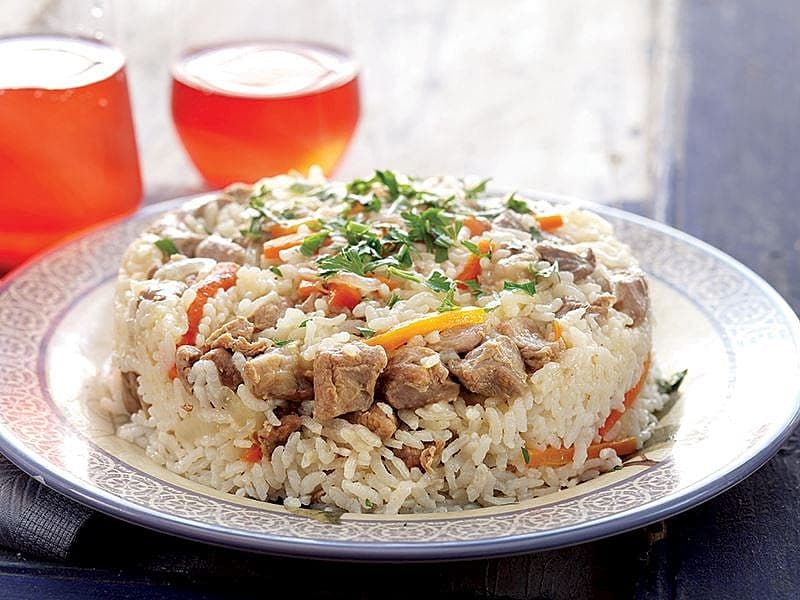 Kuzu Etli Katlı Pilav