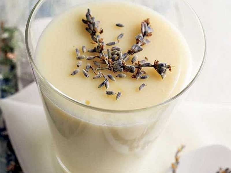 Lavantalı Muhallebi