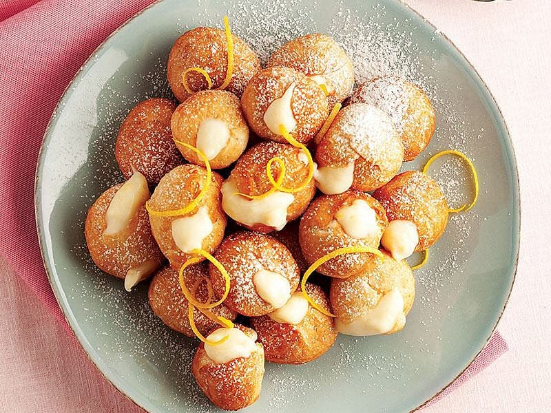 Limon Dolgulu Puflar