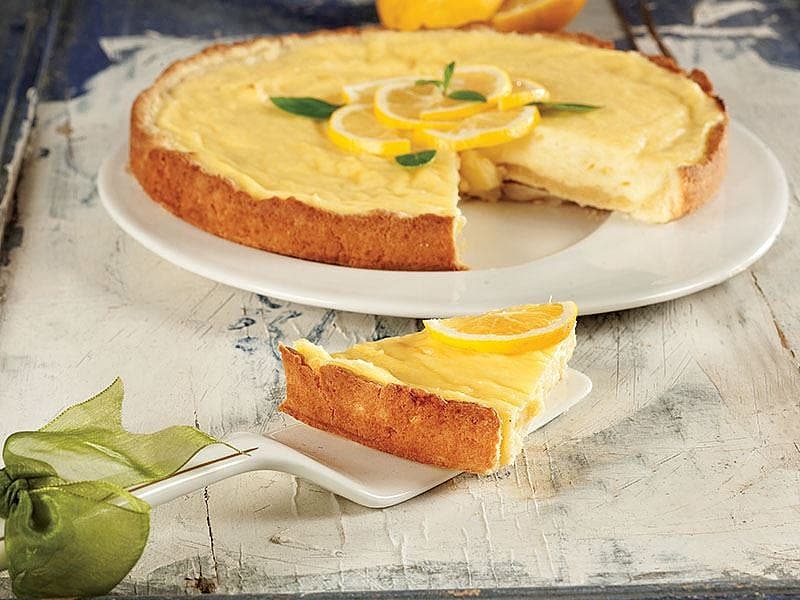 Limon Kremalı Tart