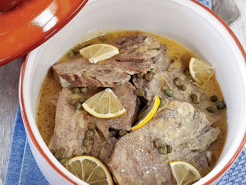 Limon Soslu Dana Dil