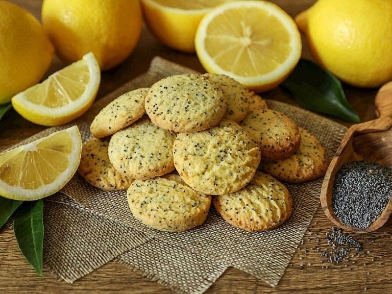 Limonlu Haşhaşlı Kurabiye