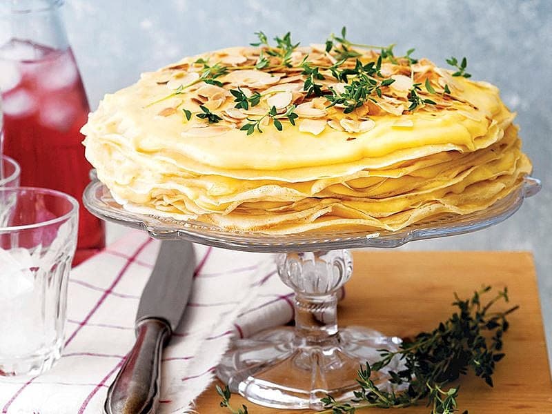 Limonlu Krep Pasta