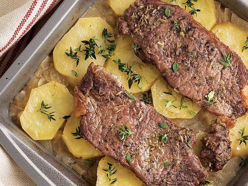 Limonlu Patates Ve Rezeneli Dana
