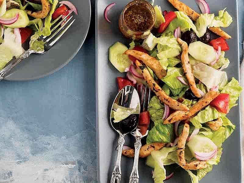 Limonlu Tavuklu Salata