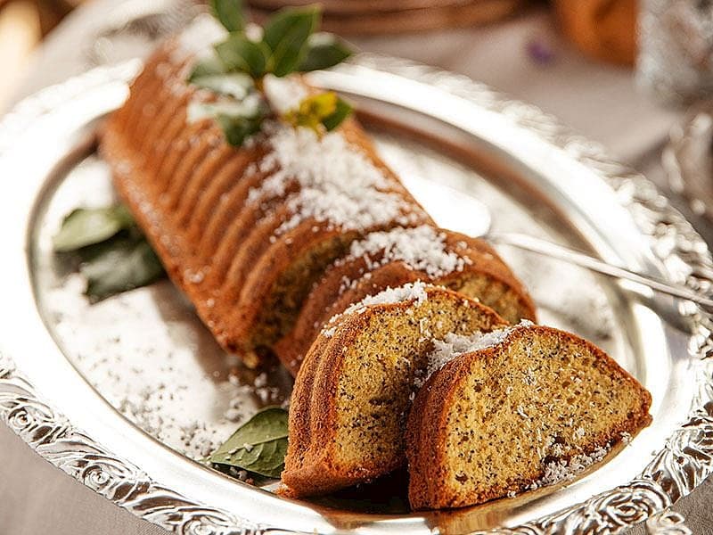Limonlu Ve Haşhaşlı Kek