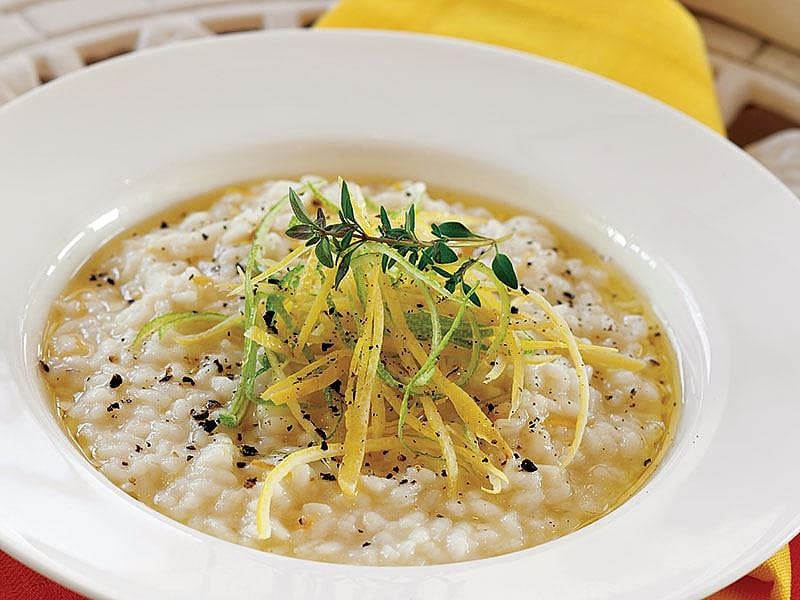 Limonlu Risotto