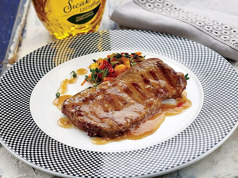 Limonlu Zencefil Soslu Antrikot