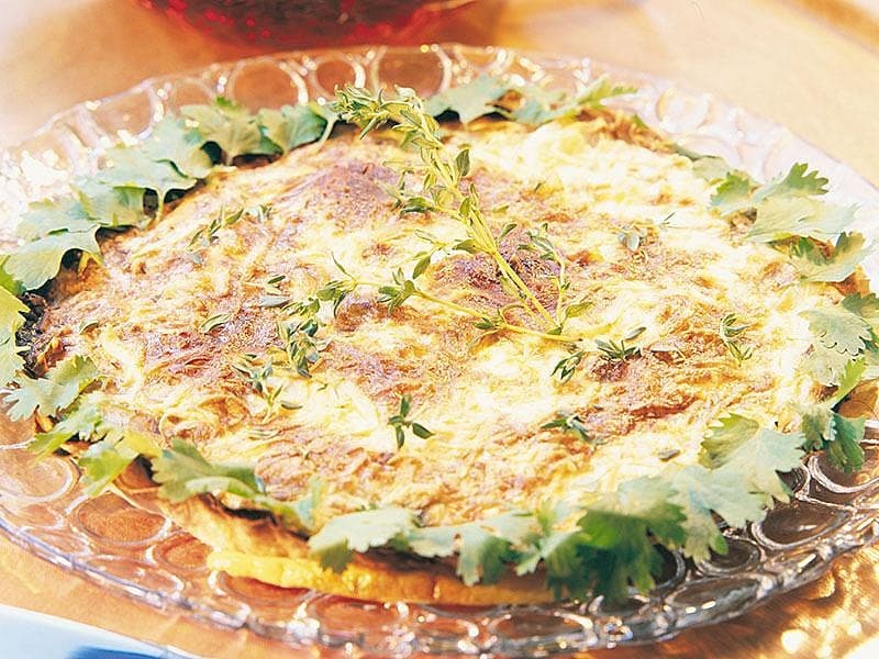 Lor Peynirli Ve Mantarlı Yufka Pay