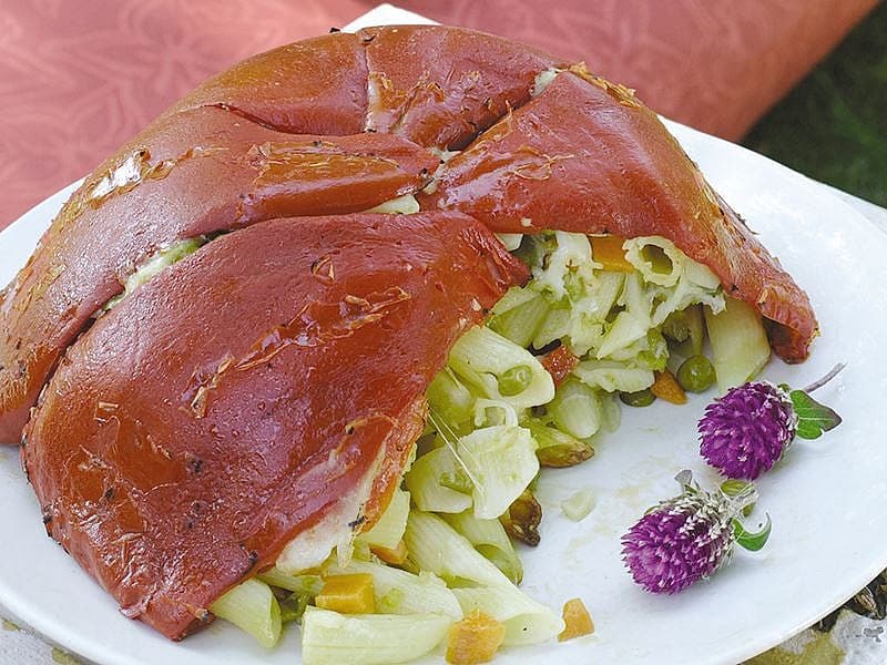 Biberli Makarna Pastası
