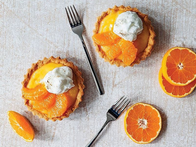 Mandalina Kremalı Tart