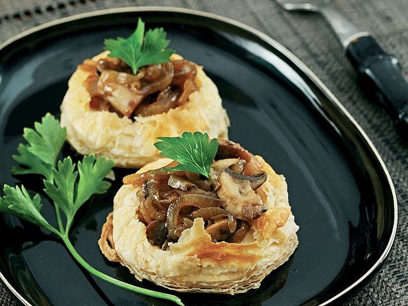 Mantarlı Mini Tartlar