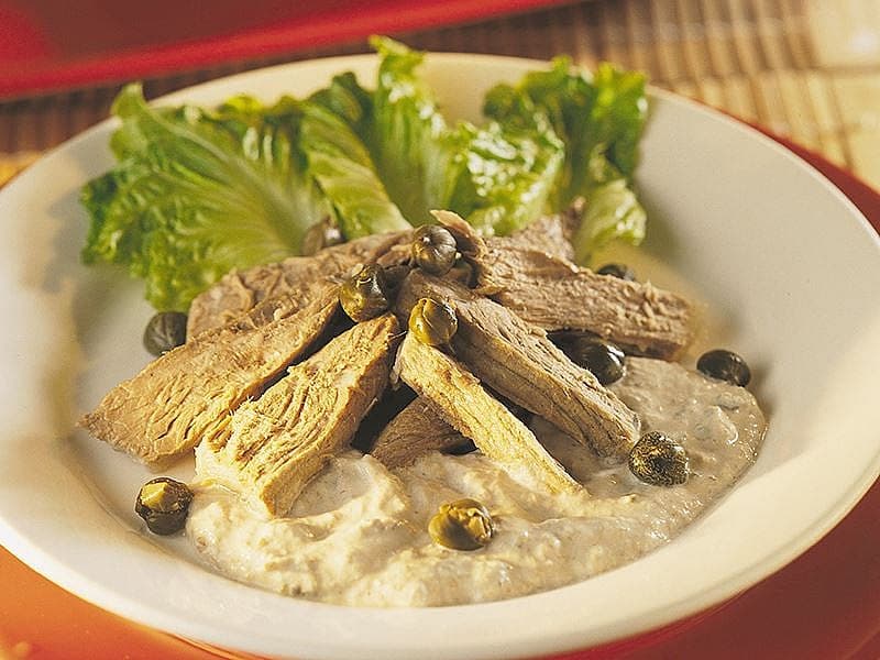 Mayonez Soslu Kaparili Söğüş Et