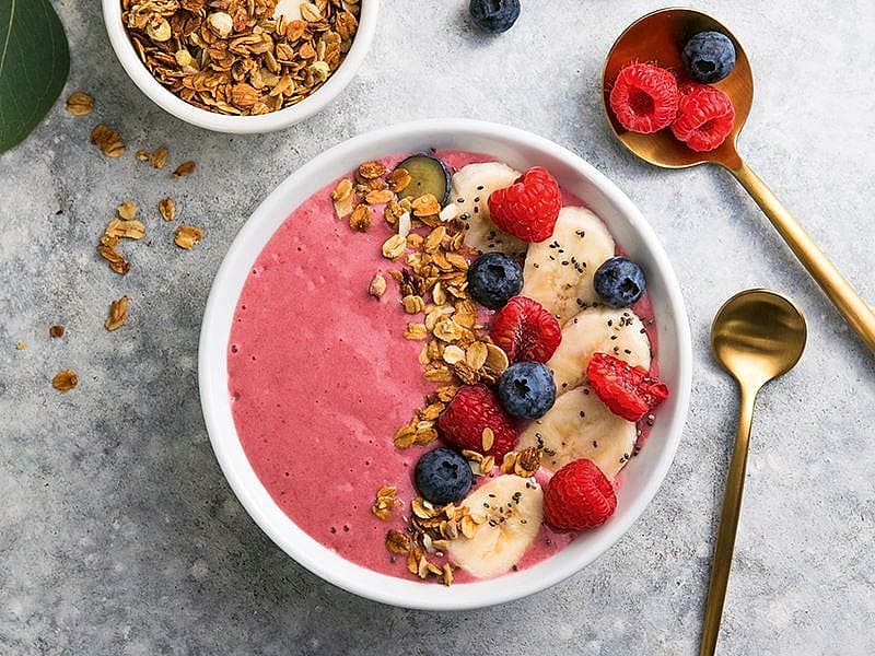 Meyveli Smoothie Bowl