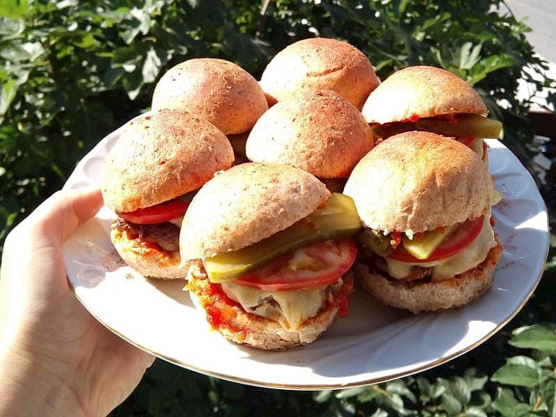 Mini Besleyici Hamburger