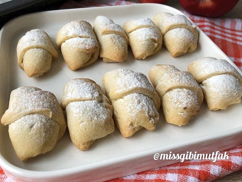 Mini Elmalı Kurabiye
