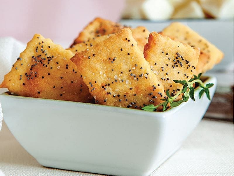 Mısır Unlu Parmesanlı Bisküvi