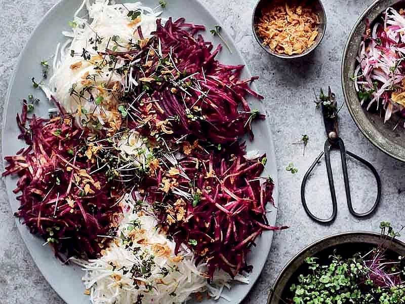 Mor Havuç Salatası