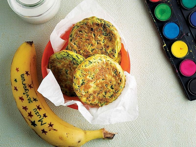 Mozzarellalı Ispanaklı Mücver