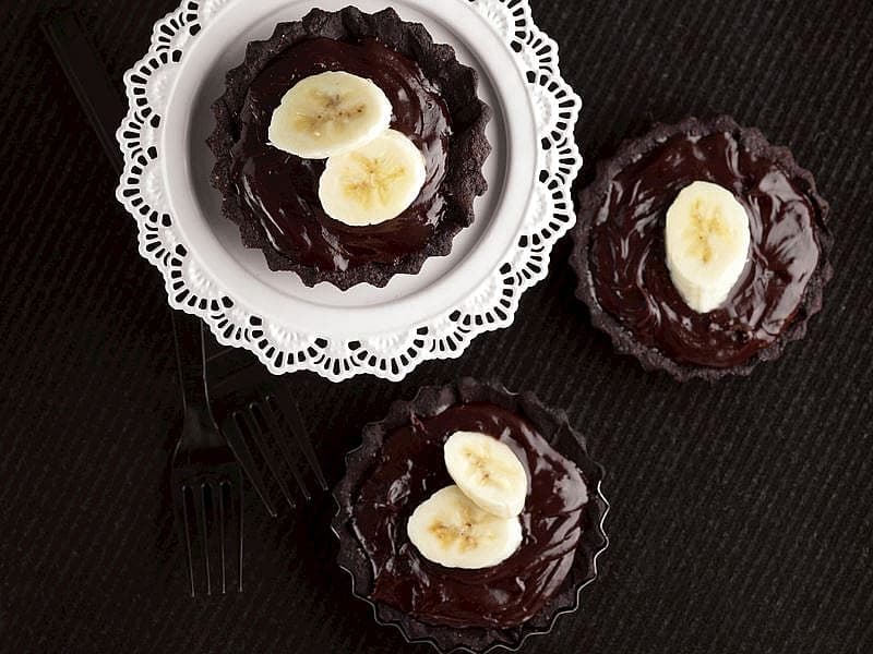 Muzlu Ve Çikolatalı Tart