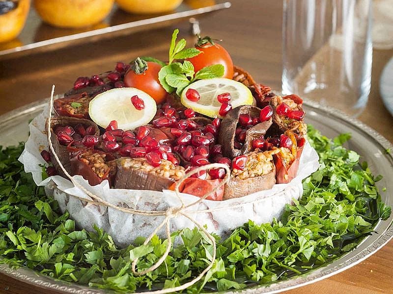 Nar Ekşili Kuru Dolma