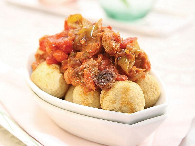 Nohut Püreli Kebap