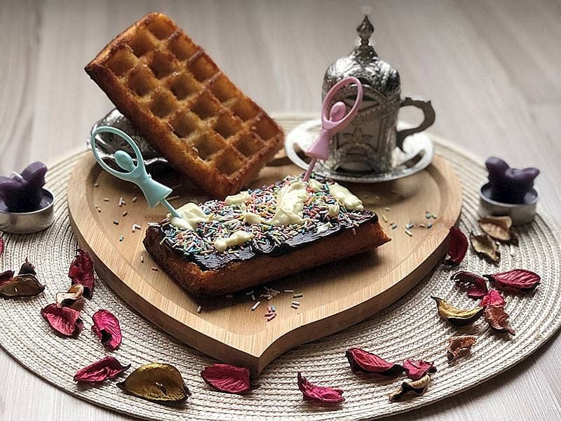 Nutellalı Waffle