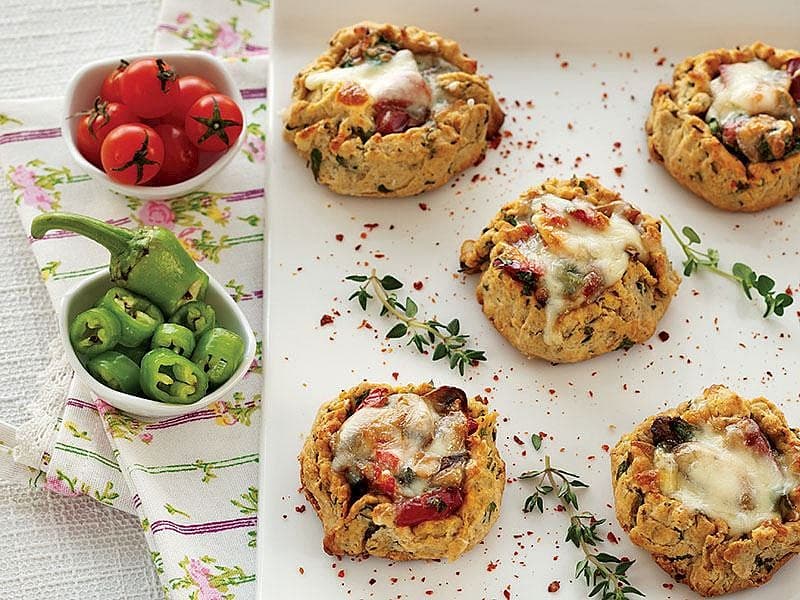 Otlu Mini Çörek