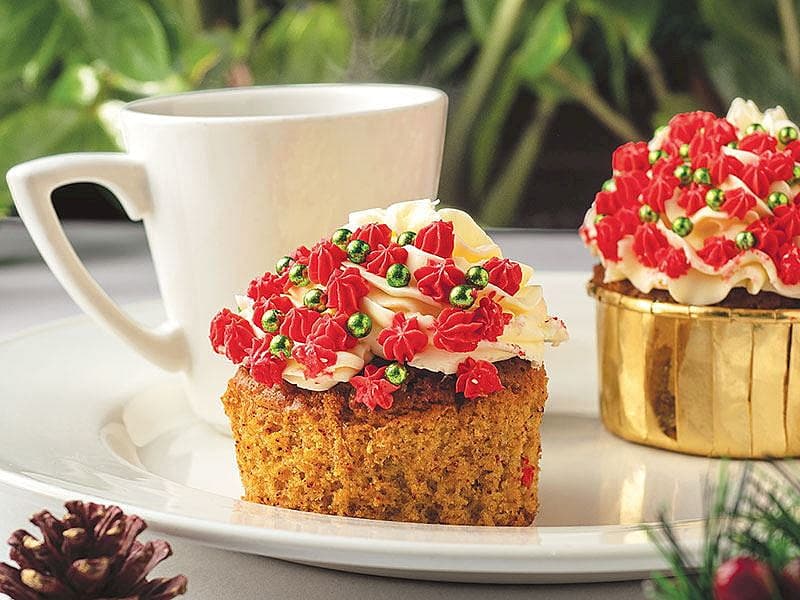 Pancar Tozlu Cupcake