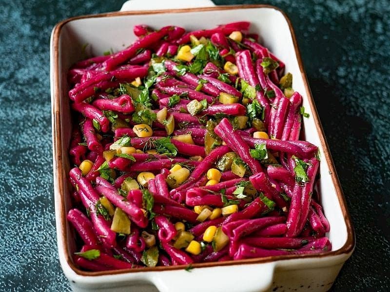 Pancarlı Makarna Salatası