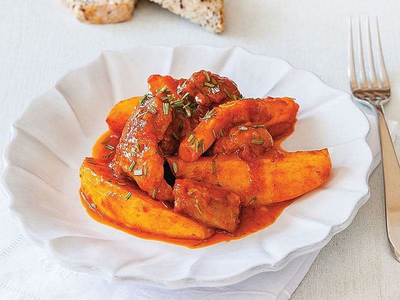 Patatesli İncik Yemeği